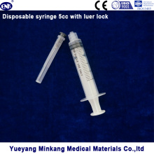 Three Parts Syringe 5ml (luer lock)